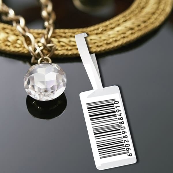 High Quality White UHF RFID Jewelry Labels