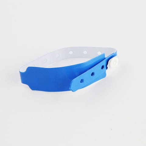 One Time RFID PVC Wristband Healthcare