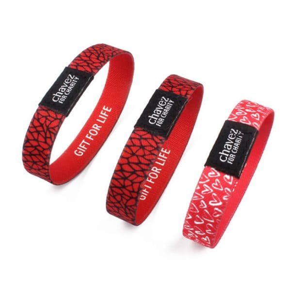 RFID Secure Fabric X Band, RFID Polyester Wristband