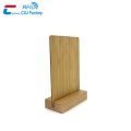Wooden NFC QR Code Stand-2