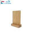 Wooden NFC QR Code Stand-4