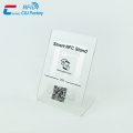 Transparent Acrylic QR Code Stand-2