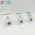 Transparent Acrylic QR Code Stand-3