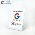 CXJ Acrylic QR Stand with NFC Chip (3)