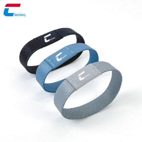 CXJ RFID Fabric Wristband